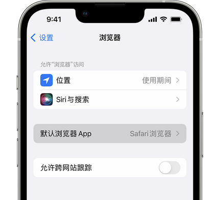 北仑苹果手机维修店分享如何在iPhone上设置默认浏览器 