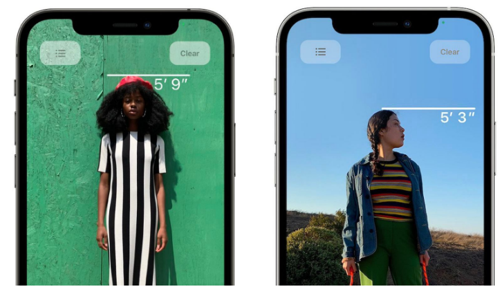 北仑苹果服务网点分享通过iPhone激光雷达测量身高方法教程 
